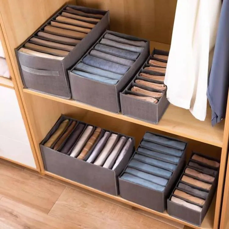 6 Grids Wardrobe Clothes Organizer