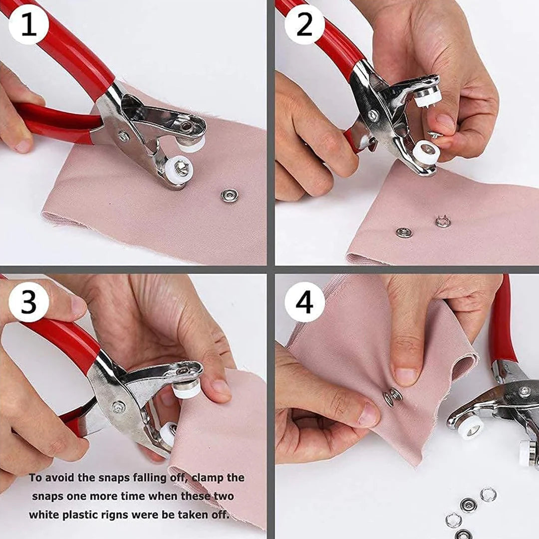 Button Pliers With 50 Buttons