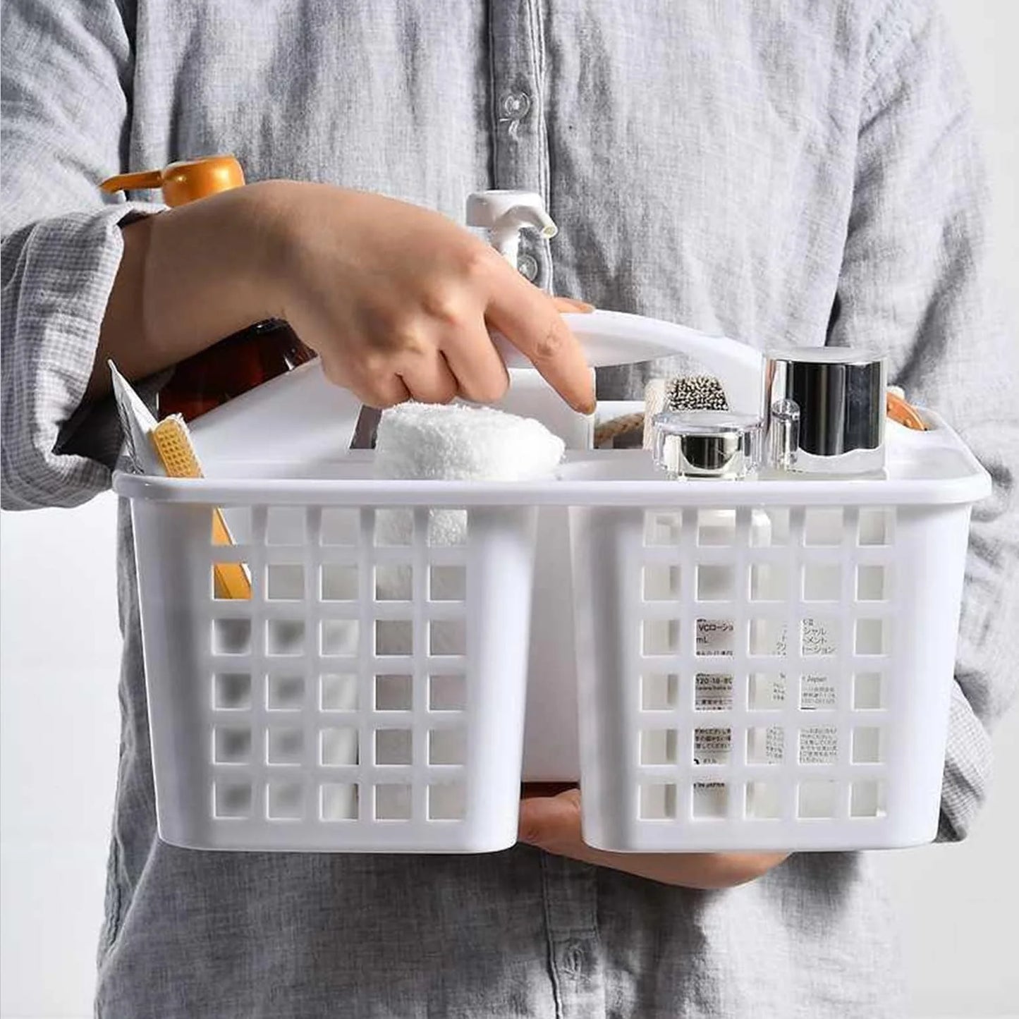 3 Compartment Basket with Handle