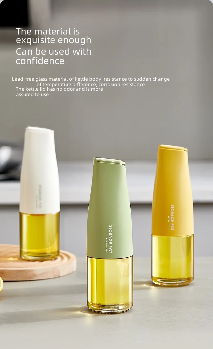 Glass Oil Bottle 450ML