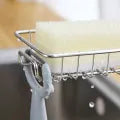 Kitchen sponge holder foucet holder