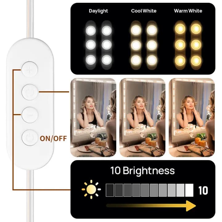Led Lights with 3 Colour Modes