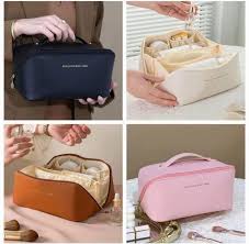 Portable PU Makeup Multifunctional Bag