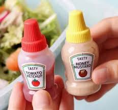 Mini Ketchup Bottles(Pack Of 2)