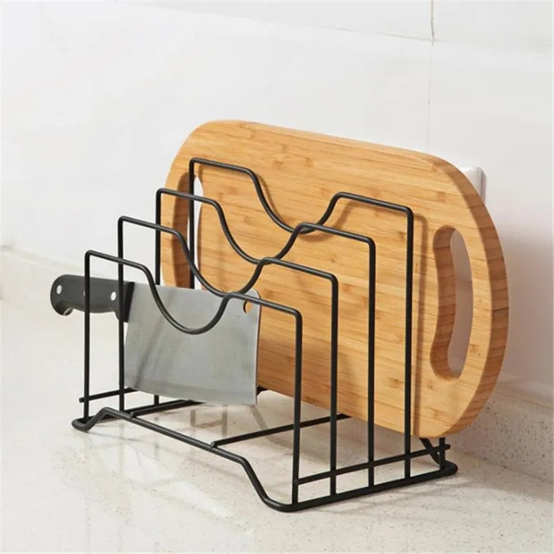 Metal Pot Lids Holder
