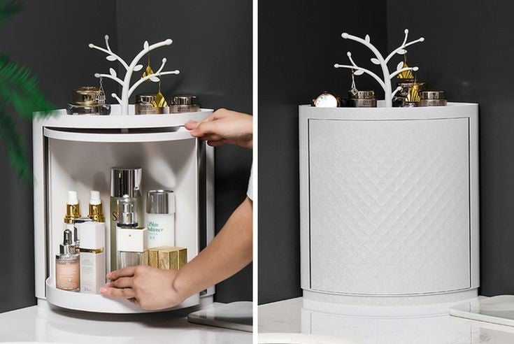 Rotatable Wall Mounted Corner Shelf