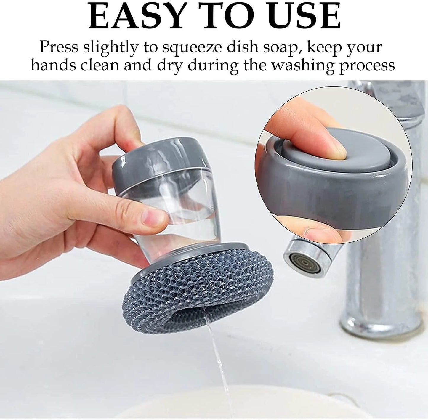 Liquid Pot Cleaning Brush