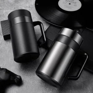 Steel Tea Mug With Handle
