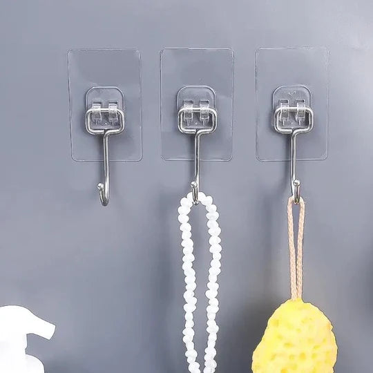 Transparent Wall Hooks