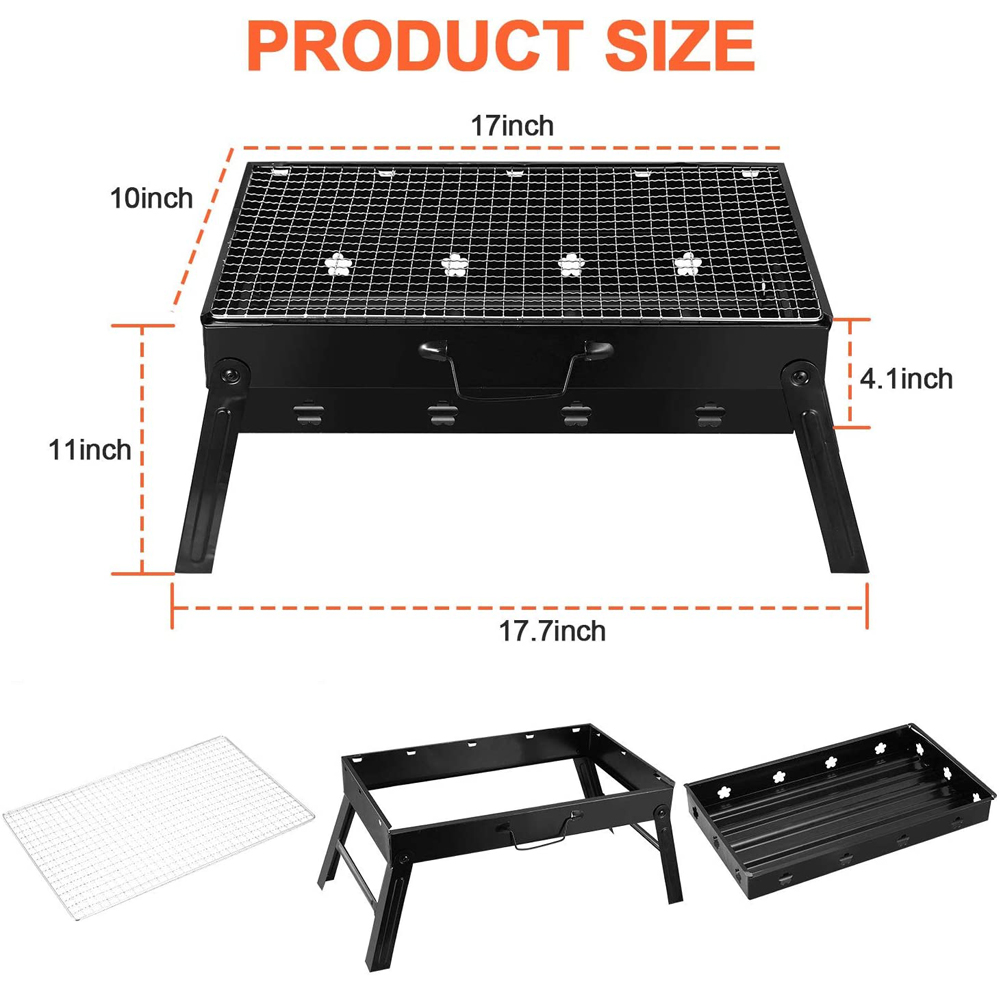 Portable Folding BBQ Grill (SMALL)