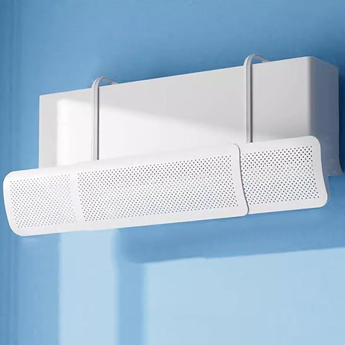 Extendable Air Deflector Windshield For Split AC Vents