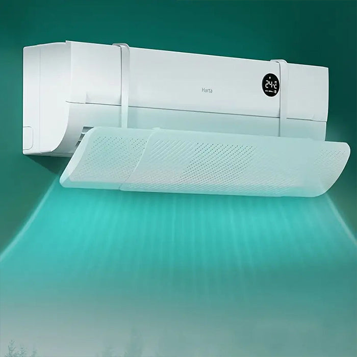 Extendable Air Deflector Windshield For Split AC Vents