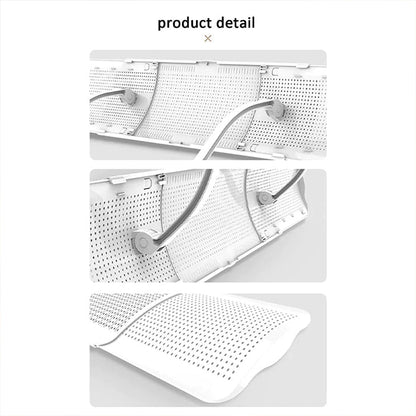 Extendable Air Deflector Windshield For Split AC Vents