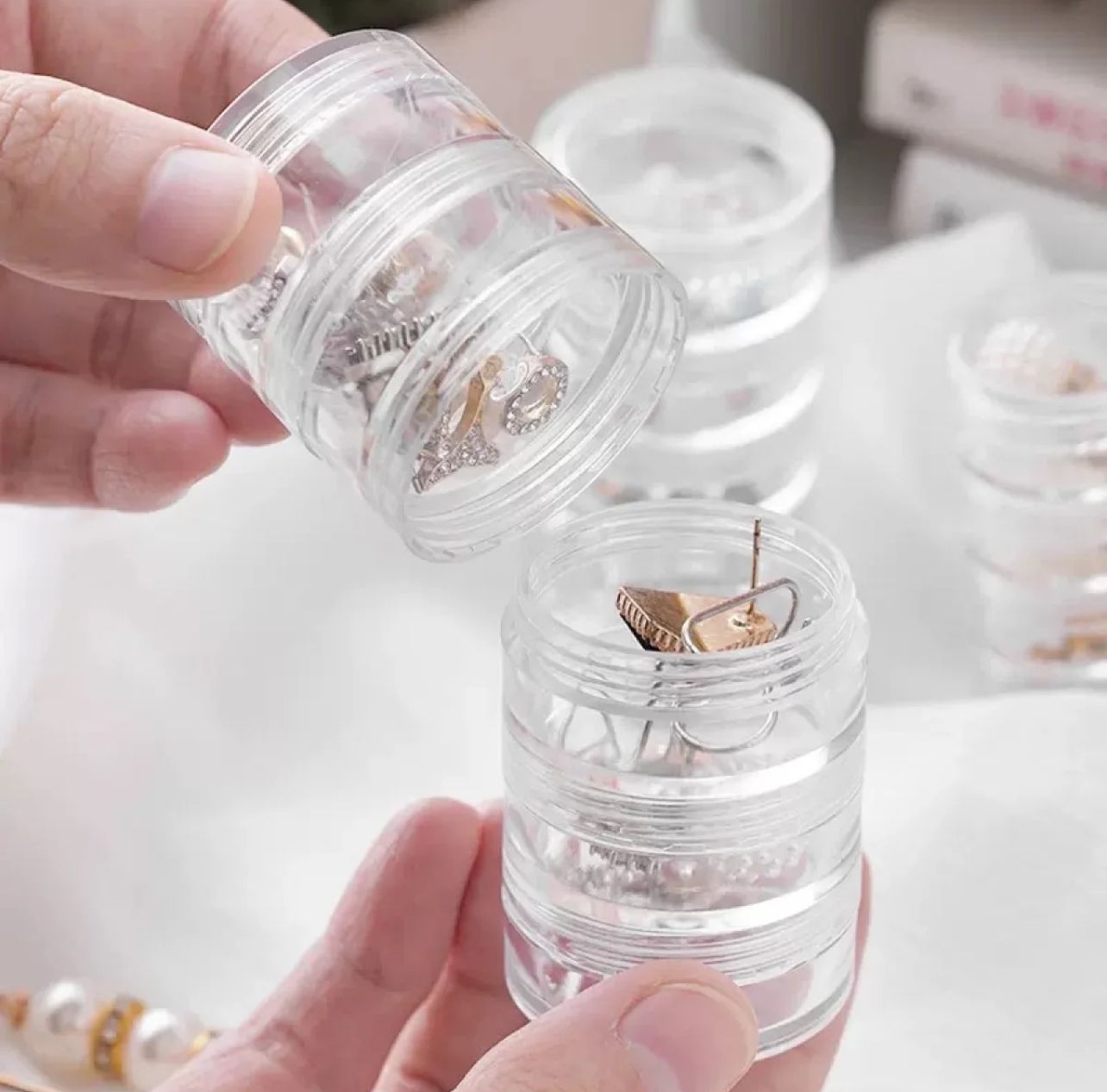 Mini 5 Layer Jewellery Organizer(Pack Of 1)