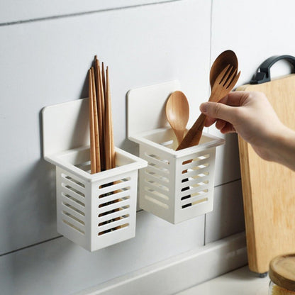 Wall Mounted Kitchen Utensil Storage Holder