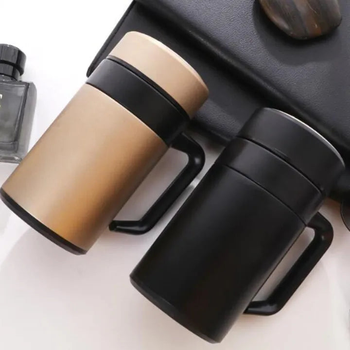 Steel Tea Mug With Handle