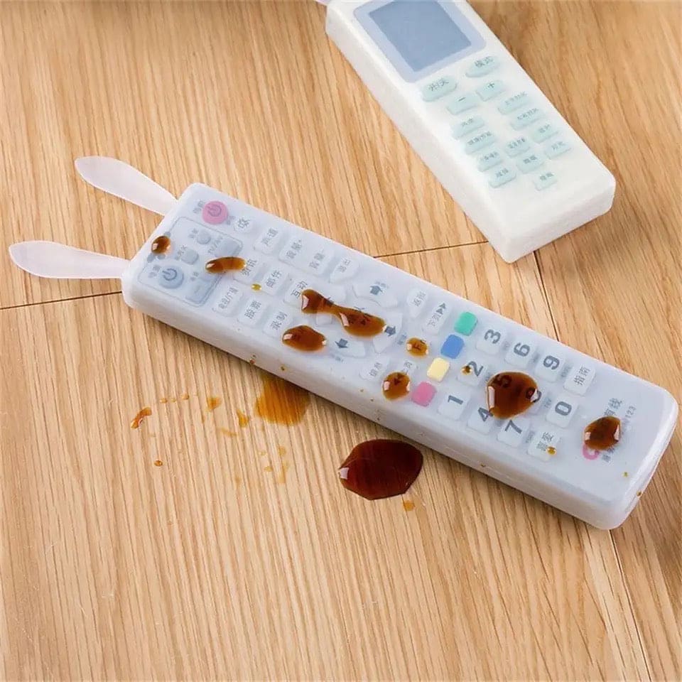Silicone Rabbit RC Cover: Waterproof Dust-Proof Protector for TV Remotes
