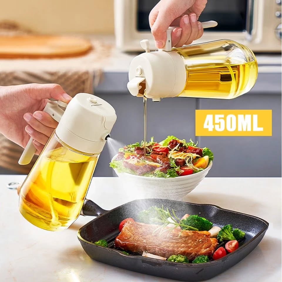 2 in 1 Oil Bottle