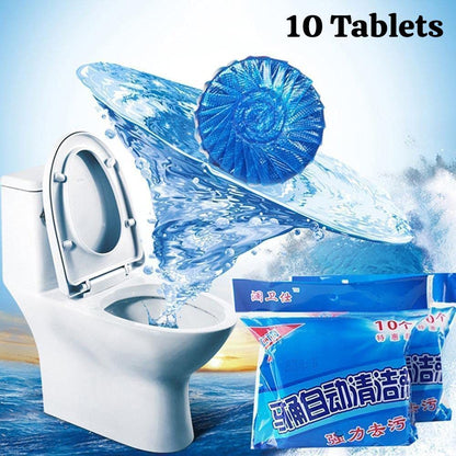10 pcs Toilet Cleaning Tablet