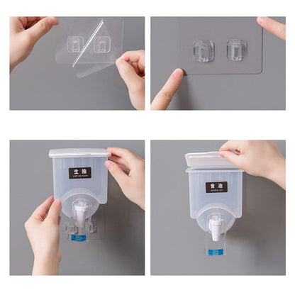 400ml Acrylic Wall mounted Oil Dispenser