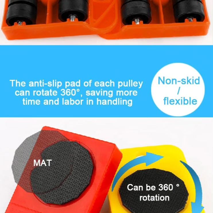 5 in 1 Heavy Furniture Moving Tool Heavy Object Move