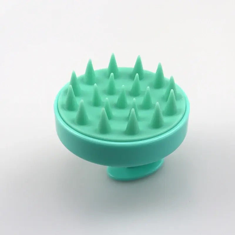 Portable Mini Silicone Scalp Massage Comb and Shampoo Brush for Hair Care