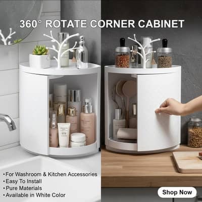 Bathroom Corner Cabinet for storage