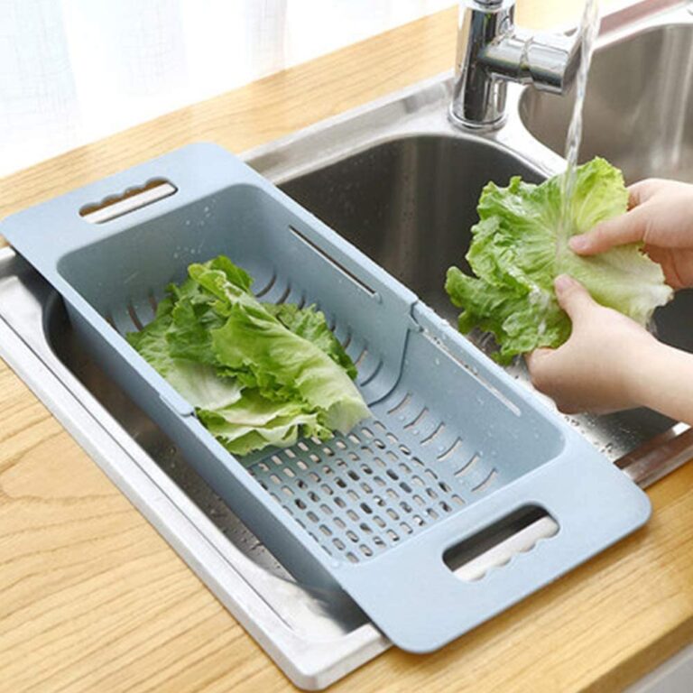 Drain Basket Adjustable Strainer