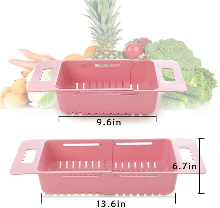 Drain Basket Adjustable Strainer