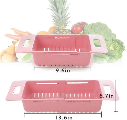 Drain Basket Adjustable Strainer