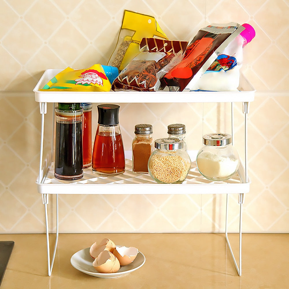 Kitchen Adjustable Storage Rack