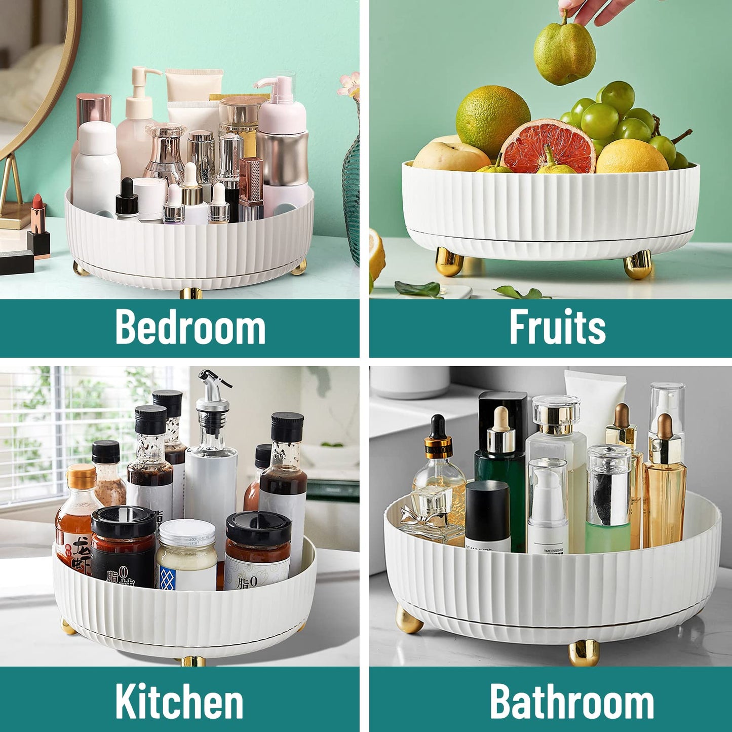 360° Rotable Multipurpose Organising Tray