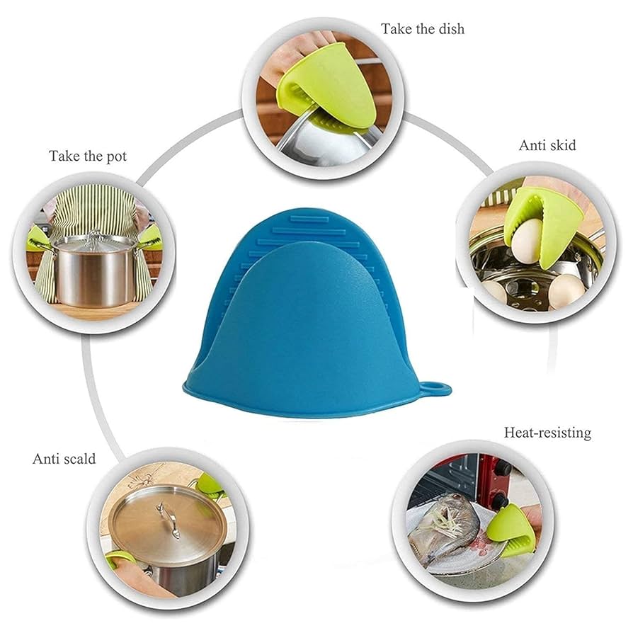 Grips Gloves for Kitchen Cooking 2 Pcs