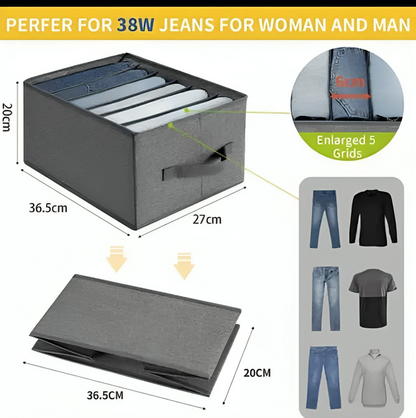 6 Grids Wardrobe Clothes Organizer