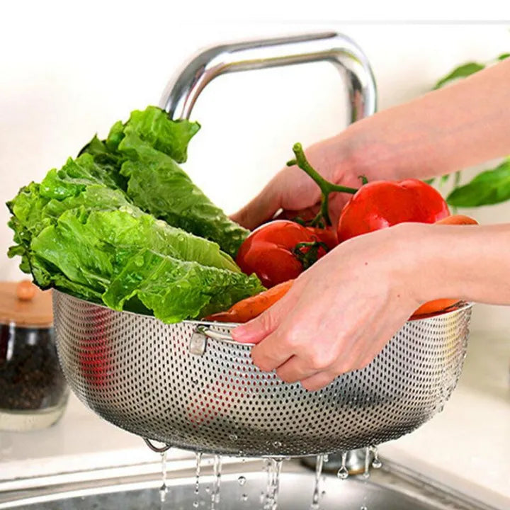 Steel Rice Strainer