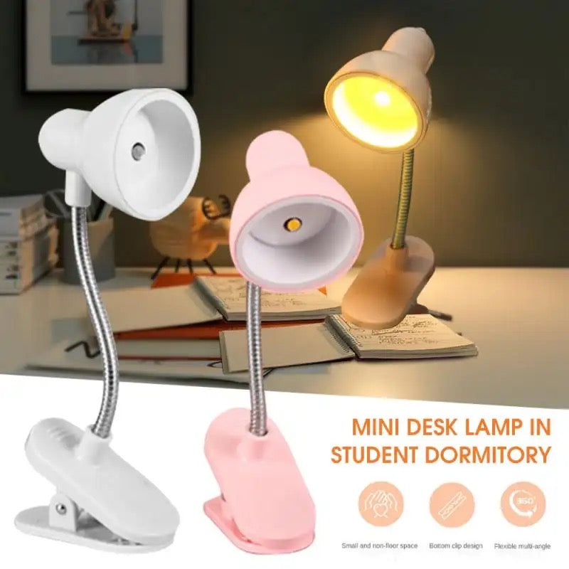 Mini Clipper Study Book Lamp