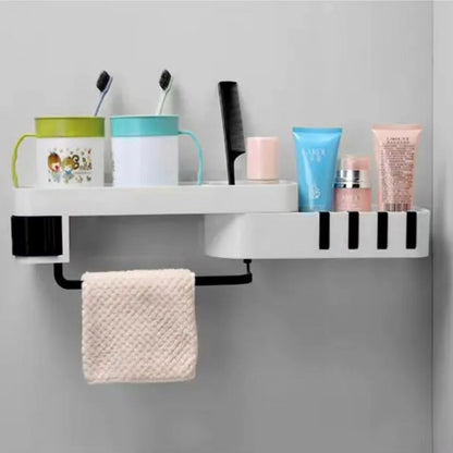 Adjustable Washroom and Kitchen Storage Rack