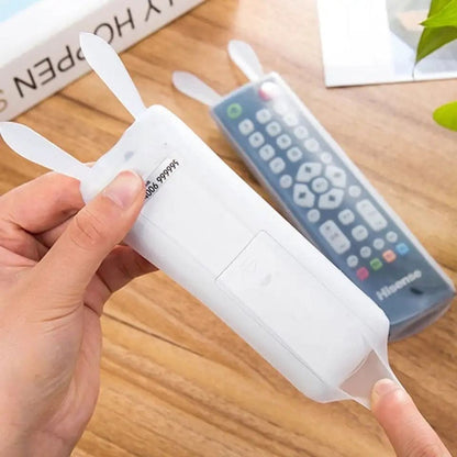 Silicone Rabbit RC Cover: Waterproof Dust-Proof Protector for TV Remotes