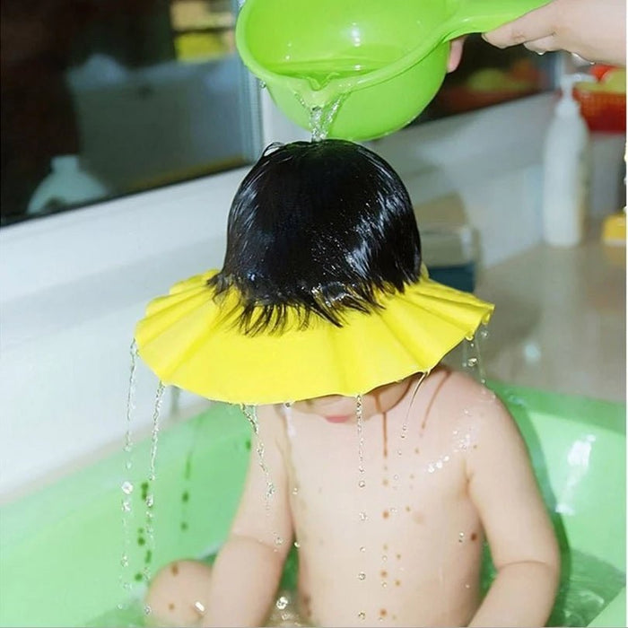Silicone Baby Shower Cap