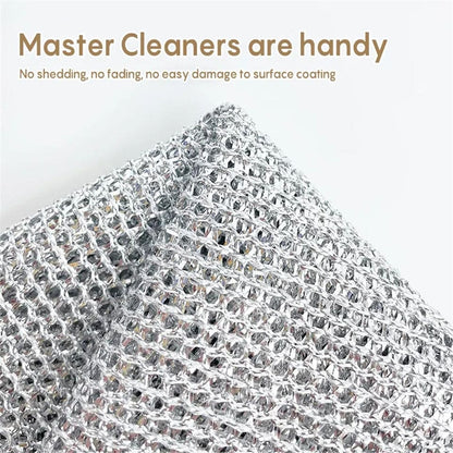 Steel Wire Dishwashing Cloth(Pack Of 5)