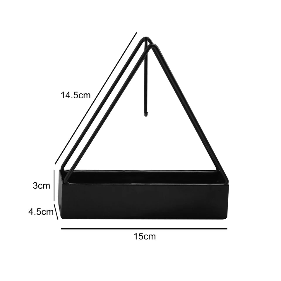 Triangular Iron Mosquito Coil Holder
