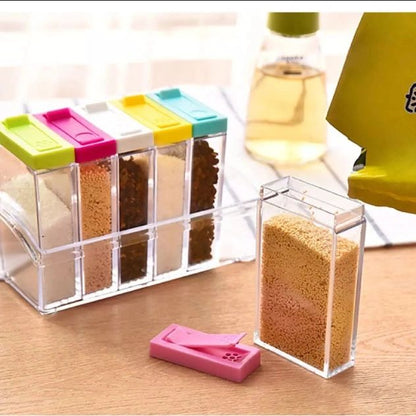 Colourful Seasoning Jar Set