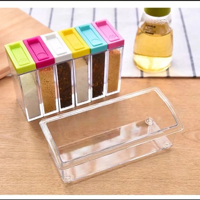 Colourful Seasoning Jar Set
