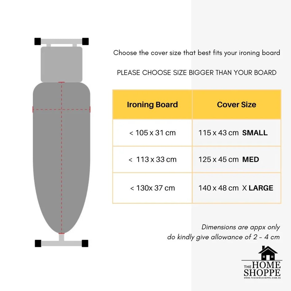 Drawstring Ironing Board Cover Thick Padding