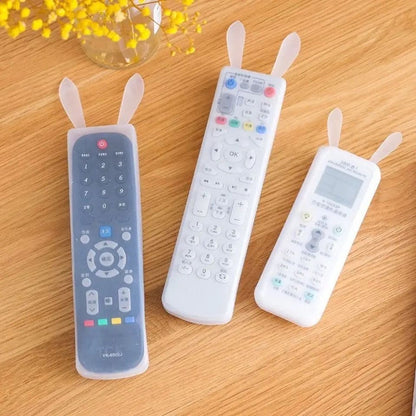 Silicone Rabbit RC Cover: Waterproof Dust-Proof Protector for TV Remotes