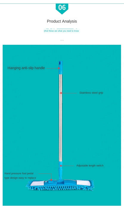 Flat Mop 360 Rotating