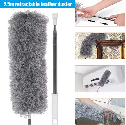 Adjustable Microfiber Dust Brush