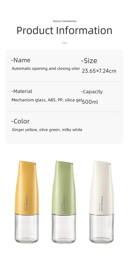 Glass Oil Bottle 450ML