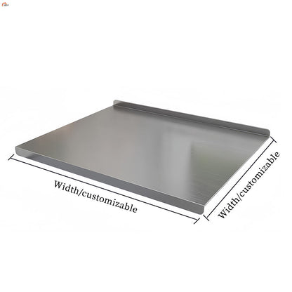 stainless steel panel and chopping board
