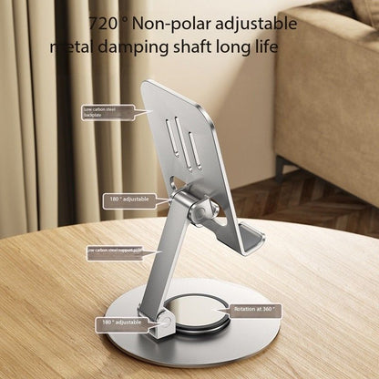 Metal Mobile Phone Tablet Stand Desk Foldable Phone Holder